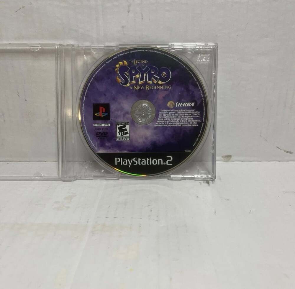 Sony The Legend of Spyro: A New Beginning PlayStation 2 Game Disc